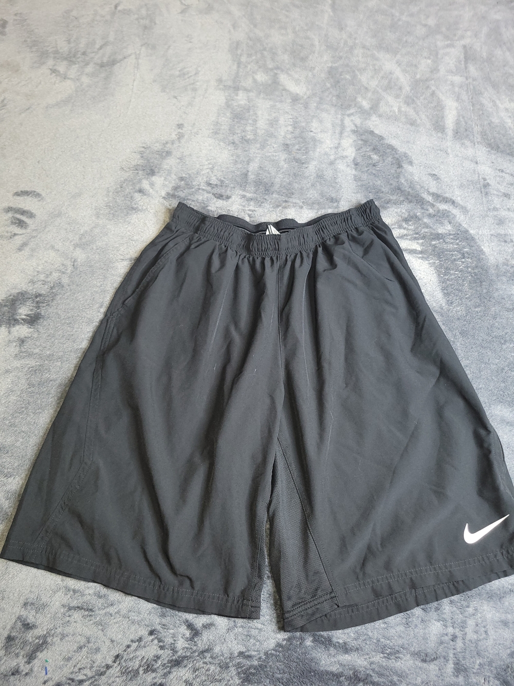 Nike Men’s Black Dri Fit Shorts with Swoosh